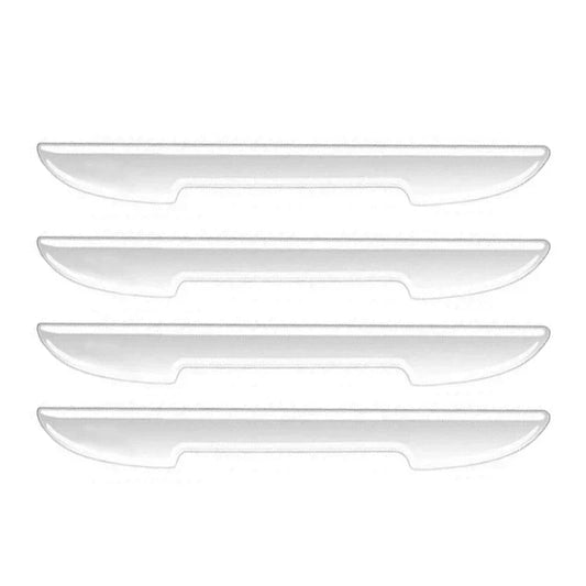 4/8PCS Car Door Protective Stickers – Carbon Fiber Look Anti-Collision Strips