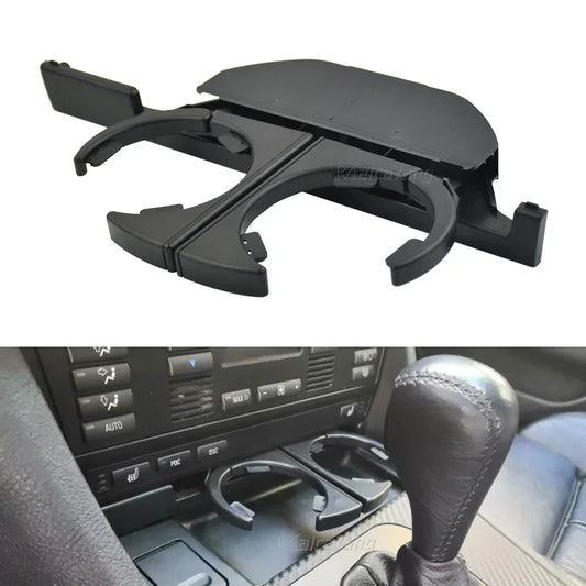 Car Dash Mounted Console Cup Holder – Retractable for BMW E39