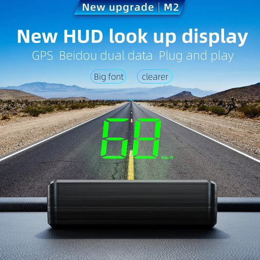M2 GPS HUD – Universal Car Head-Up Display Speedometer
