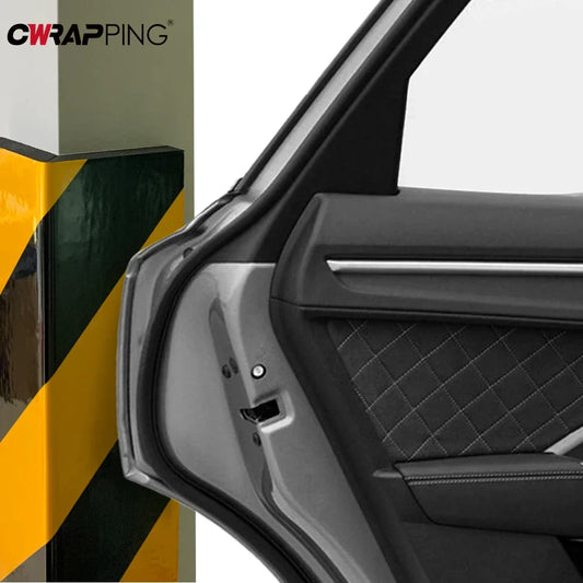 Car Door Protector Foam Edge Bumper – Reflective Self-Adhesive Safety Padding
