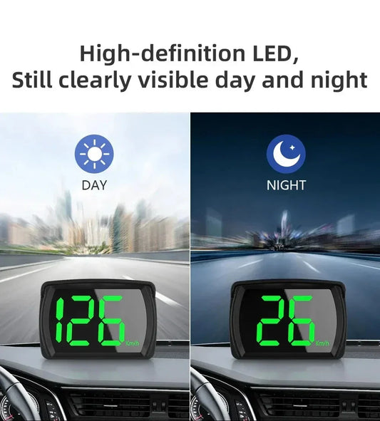 Y03 Car GPS HUD – Universal Digital Speedometer Head-Up Display