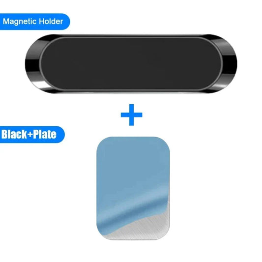 Magnetic Car Phone Holder – Mini Strip Shape Dashboard Mount