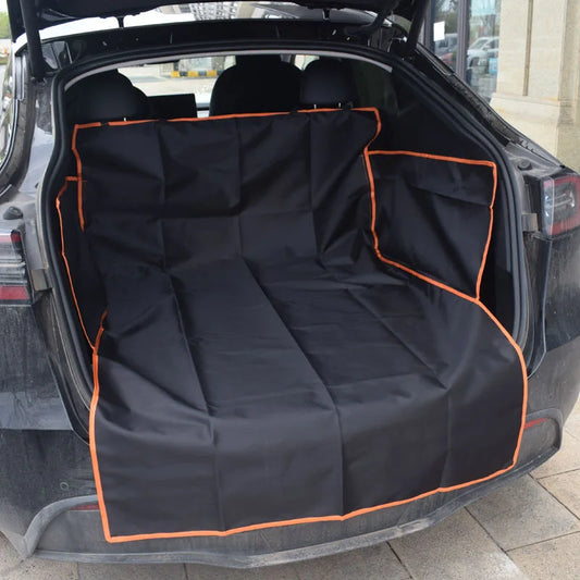 Dog Car Seat Cover – Waterproof Travel Mat Hammock for Small, Medium & Large Dogs, Rear Back Seat Protector Safety Pad