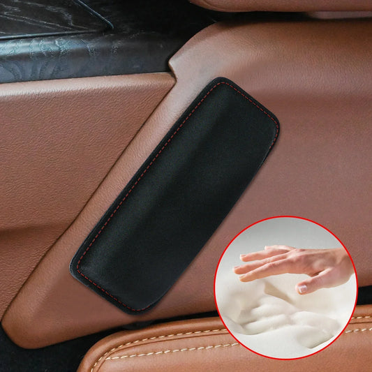 Car Suede Leather Knee Pad – Memory Foam Thigh & Knee Support